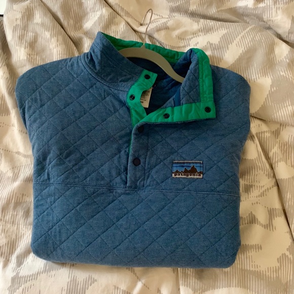 RARE Men’s Patagonia Diamond Quilt Pullover XL - Picture 2 of 5